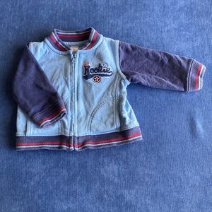 Adorable Carter’s baby boy light jacket, 6m
